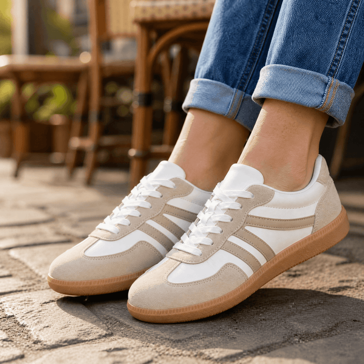 Vossa - Women's Cushioned Retro Sneakers